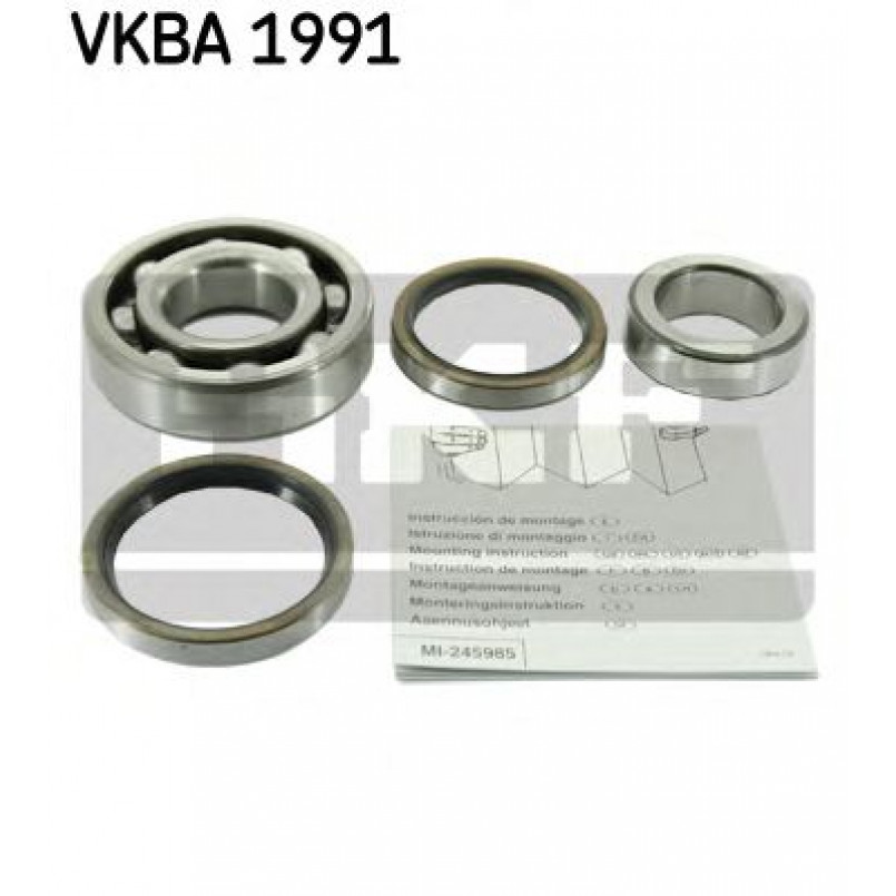 VKBA 1991 SKF Підшипник кульковий d>30